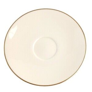 Lenox Special Ivory Gold Trim Small Plate/Saucer 6", USA